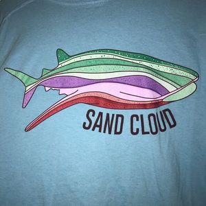 Long sleeve Sand Cloud whale shirt